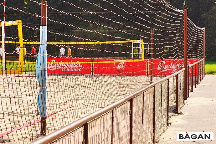 Beach volley - ogrodzenie boiska